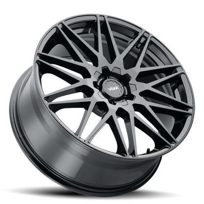 18x8 Voxx Nice Gloss Black Wheel 5x110/5x115 (40mm)