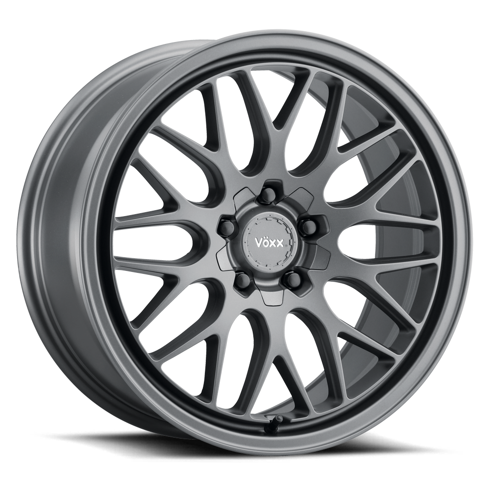 18x8.5 Voxx Noggara Carbon Grey Wheel 5x112/5x120 (35mm)