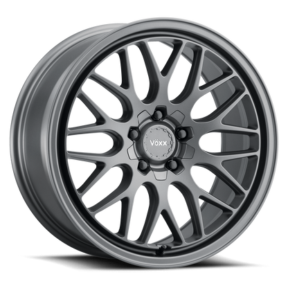 18x8.5 Voxx Noggara Carbon Grey Wheel 5x112/5x120 (35mm)
