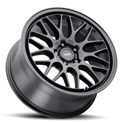 17x7.5 Voxx Noggara Matte Black Wheel 5x110/5x115 (40mm)