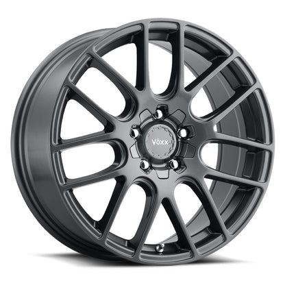 18x8 Voxx Orso Gunmetal Wheel 5x4.25/5x4.5 (40mm)