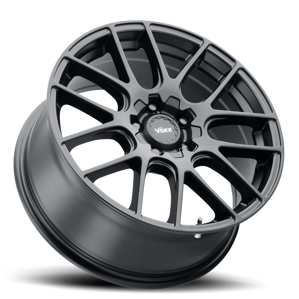 18x8 Voxx Orso Matte Black Wheel 5x115/5x120 (20mm)