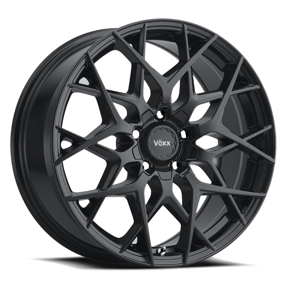 17x7.5 Voxx Paso Matte Black Wheel 5x4.25/5x4.5 (40mm)