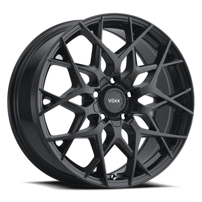17x7.5 Voxx Paso Matte Black Wheel 5x4.25/5x4.5 (40mm)