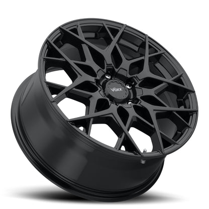 17x7.5 Voxx Paso Matte Black Wheel 5x112/5x120 (40mm)