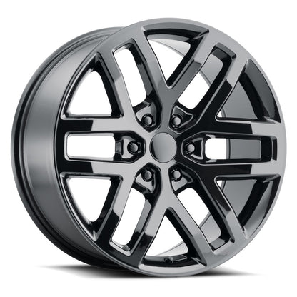 20x9 Voxx Replica  RAPTR Gloss Black Wheel 6x135 (25mm)