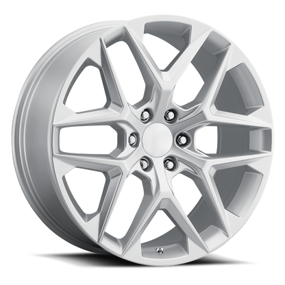 22x9 Voxx Replica SSW Silver Wheel 6x5.5 (31mm)