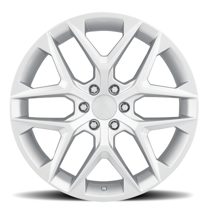 22x9 Voxx Replica SSW Silver Wheel 6x5.5 (31mm)