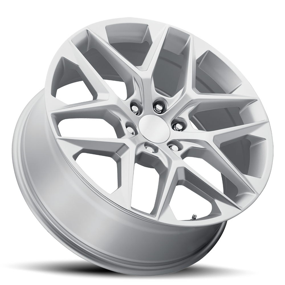 22x9 Voxx Replica SSW Silver Wheel 6x5.5 (31mm)
