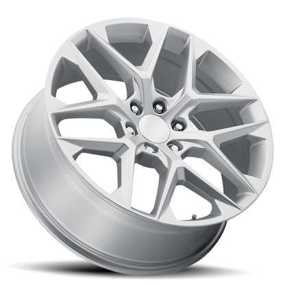22x9 Voxx Replica SSW Silver Wheel 6x5.5 (31mm)