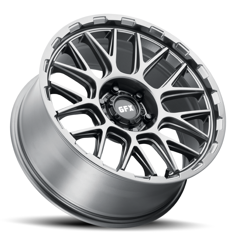 17x9 G-FX TM7 Matte Gunmetal Wheel 6x5.5 (12mm)