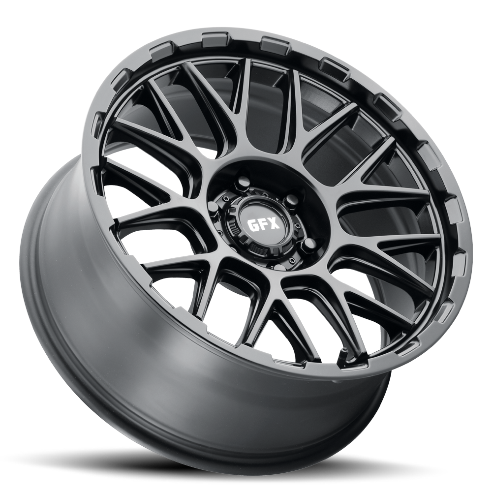 17x9 G-FX TM7 Matte Black  Wheel 5x5 (0mm)