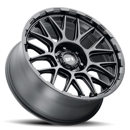 17x9 G-FX TM7 Matte Black  Wheel 5x5 (0mm)