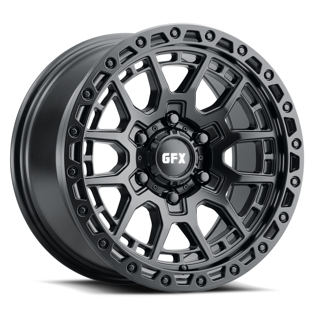 17x9 G-FX TR25 Matte Black Wheel 6x135 (12mm)