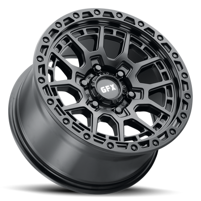18x9 G-FX TR25 Matte Black Wheel 6x135 (12mm)