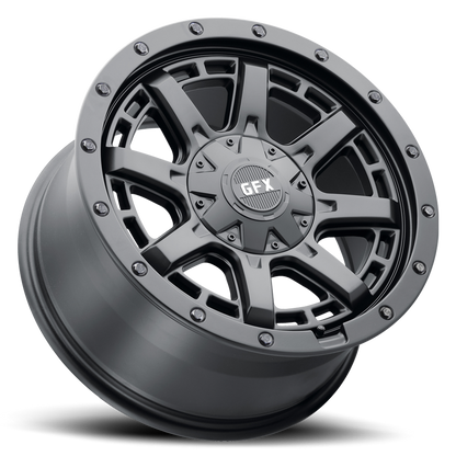 17x9 G-FX TR27 Matte Black Wheel 5x5/5x5.5 (12mm)