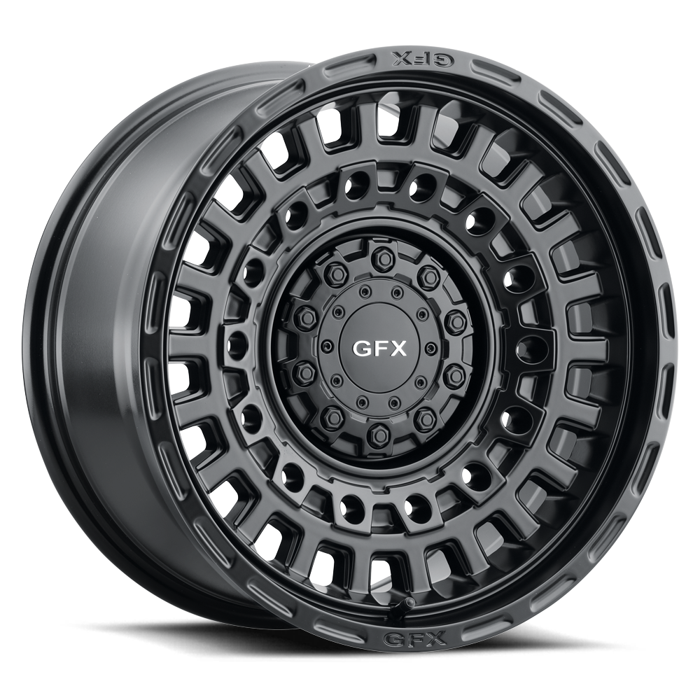 18x9 G-FX TR29 Matte Black Wheel 5x5/5x5.5 (0mm)