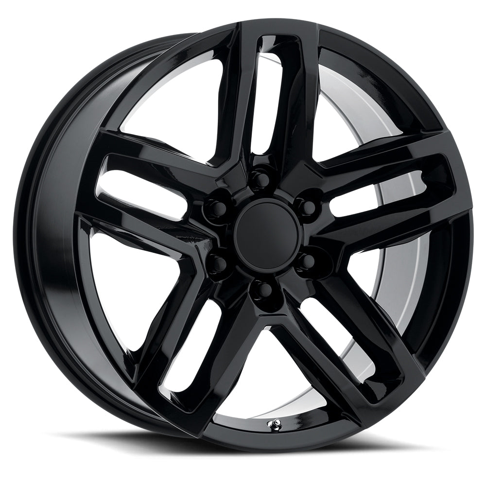 22x9 Voxx Replica Trail Boss Gloss Black Wheel 6x5.5 (24mm)