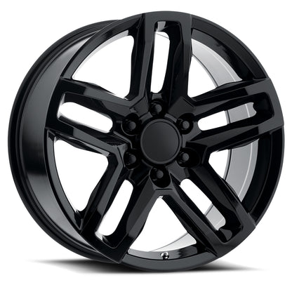 22x9 Voxx Replica Trail Boss Gloss Black Wheel 6x5.5 (24mm)