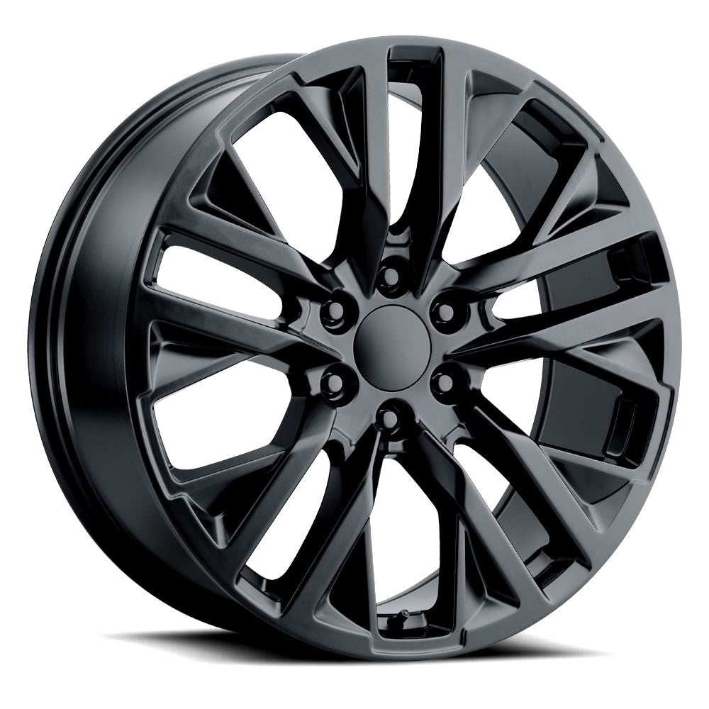 22x9 Voxx Replica SES Gloss Black Wheel 6x5.5 (28mm)