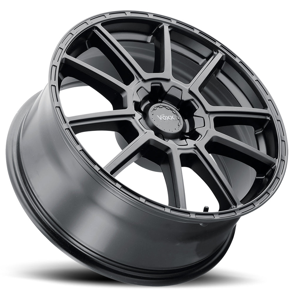 15x7 Voxx Monte Matte Black Wheel 5x100/5x4.5 (15mm)