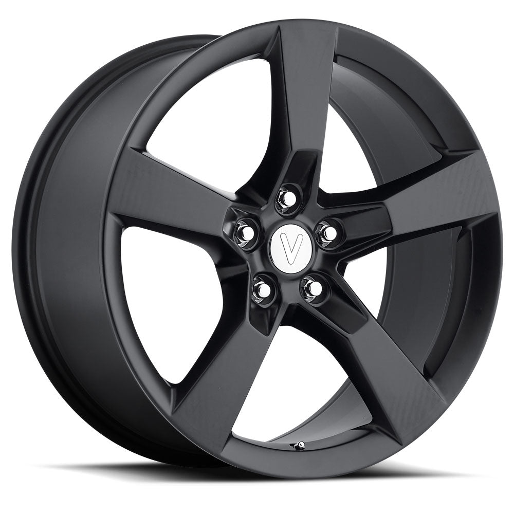 20x9 Voxx Replica Chevrolet Camaro Matte Black Wheel 5x120 (35mm)