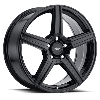 15x6.5 Voxx Como Gloss Black Wheel 5x100/5x4.5 (40mm)