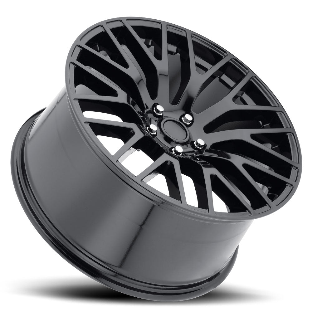 19x9.5 Voxx Replica Mustang Performance Gloss Black  Wheel 5x4.5 (53mm)