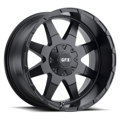18x9 G-FX TR-12 Matte Black Wheel 6x135/6x5.5 (12mm)