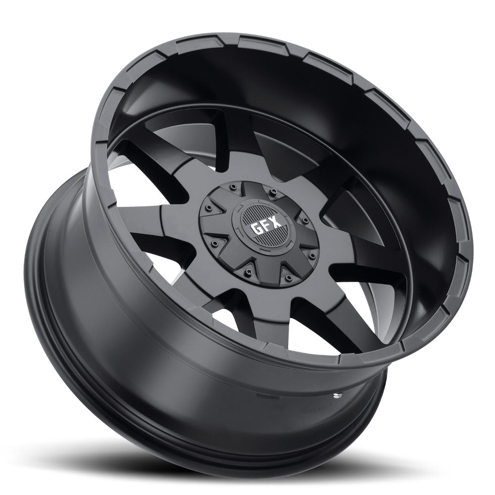 20x9 G-FX TR-12 Matte Black Wheel 5x4.5/5x5 (12mm)