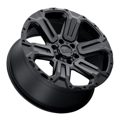 20x9 Black Rhino WANAKA MATTE BLACK Wheel 6x120 (12mm)