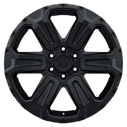 17x8.5 Black Rhino WANAKA MATTE BLACK Wheel 5x5 (35mm)