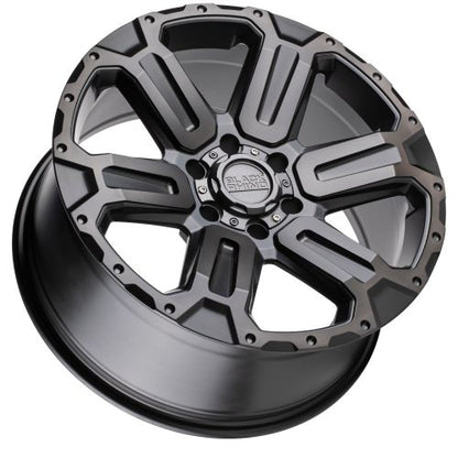 20x9 Black Rhino WANAKA MATTE GUN MTL W/ GUN MTL TINT Wheel 6x4.5 (35mm)