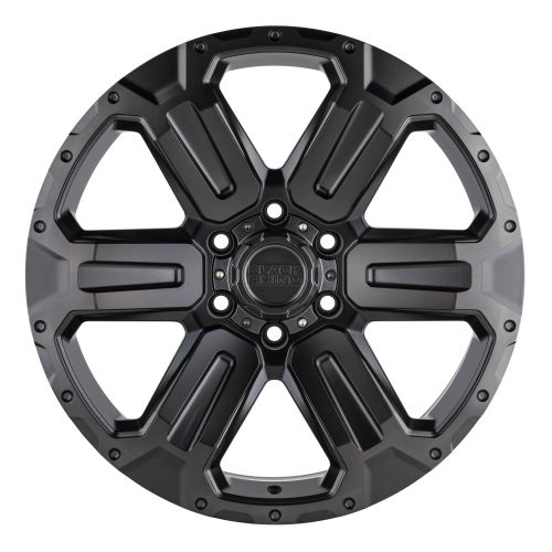 20x9 Black Rhino WANAKA MATTE GUN MTL W/ GUN MTL TINT Wheel 6x4.5 (35mm)