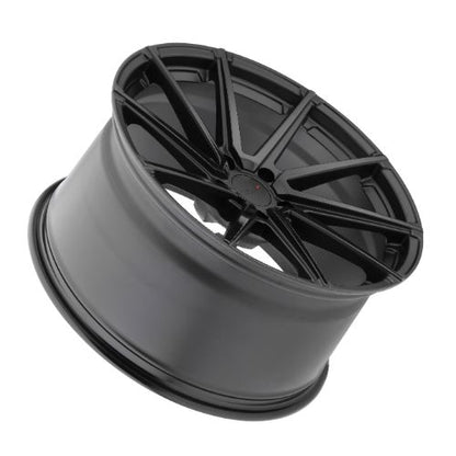 19x8.5 TSW WATKINS DBL BLACK - MATTE BLK W/ GLOSS BLK FACE Wheel 5x120 (35mm)