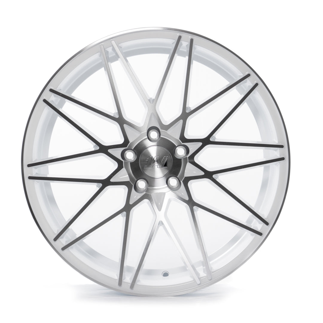 22x9 Axe ZX4 White Wheels 5x112 (20mm) Set of 4
